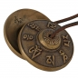 Preview: Cymbals Ø ca. 5 cm mit Mantra 'Om Mani Padme Hum'