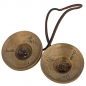 Preview: Cymbals Ø ca. 5 cm mit Mantra 'Om Mani Padme Hum'
