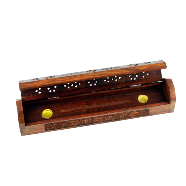 Incense burner and 7 chakras box