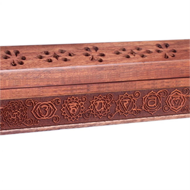 Incense burner and 7 chakras box