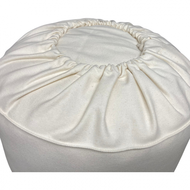 Preview: Rundkissen groß (H: 20cm) - Antikweiß