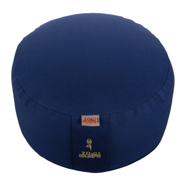Rundkissen klein  - Blau (H: 10cm)