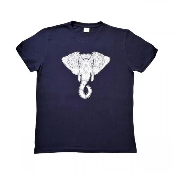T-Shirt ''Elefant'' - Blau