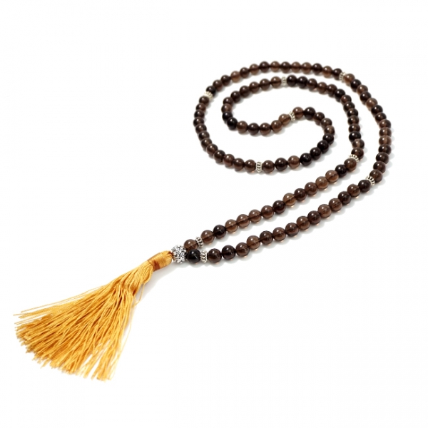 Smoky Ouartz Mala