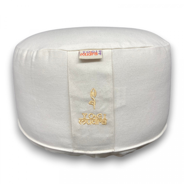 Rundkissen mittel (H: 15cm) - Antikweiß