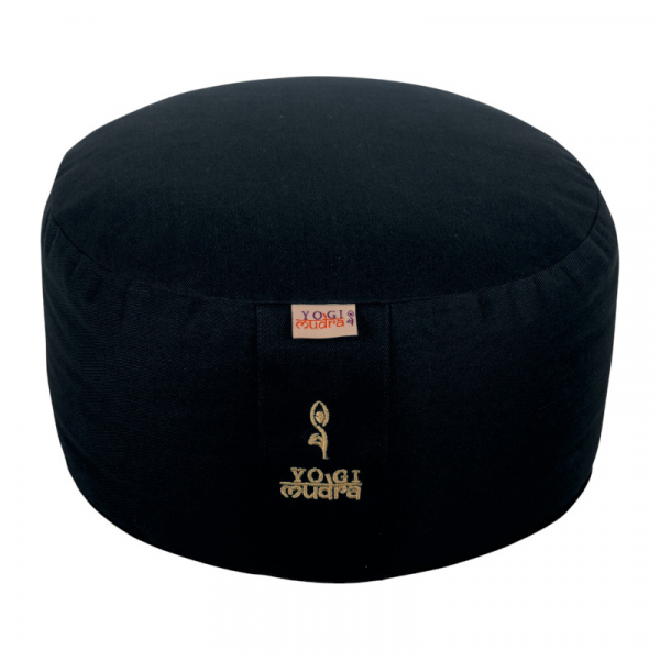 Rundkissen mittel (H: 15cm) - Schwarz