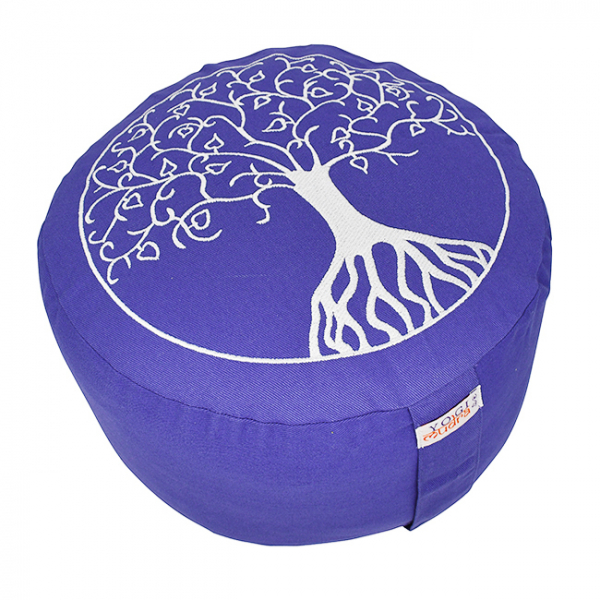 Baum des Lebens kissen (H: 15cm) - Tinteblau