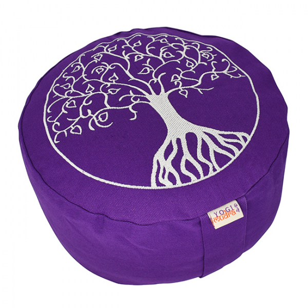 Baum des Lebens kissen (H: 17cm) - Purple