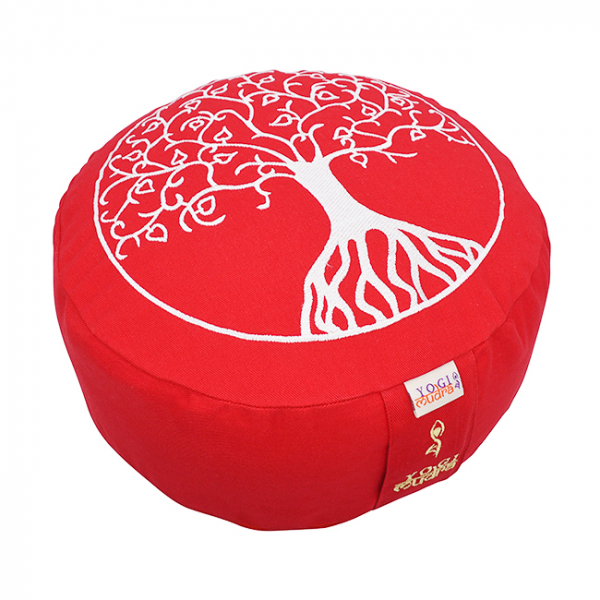 Baum des Lebens kissen (H: 20cm) - Rot
