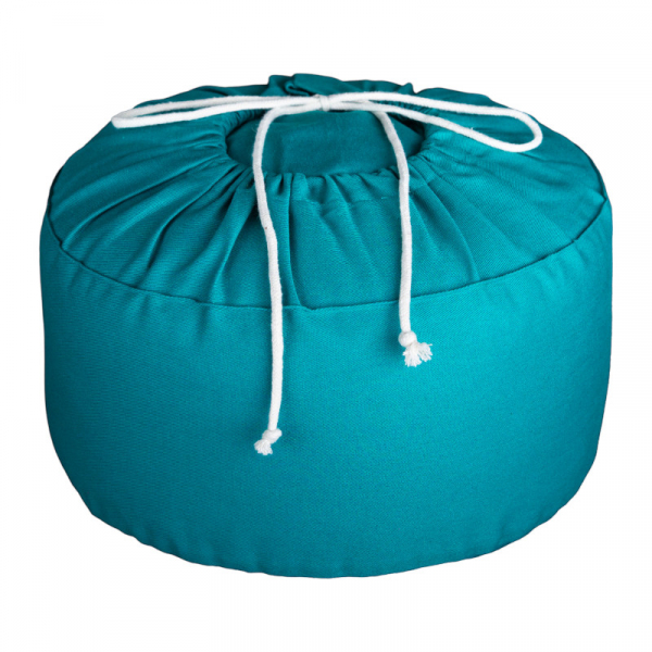 Rundkissen mittel (H: 15cm) - Petrol